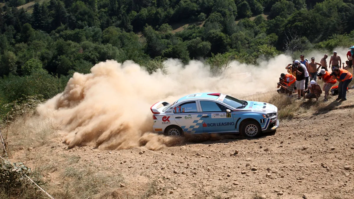 BCR Leasing Rally Team pe podium la Raliul Sibiului