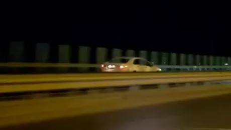 Un şofer a fost surprins în timp ce circula pe contrasens pe Autostrada Soarelui - VIDEO