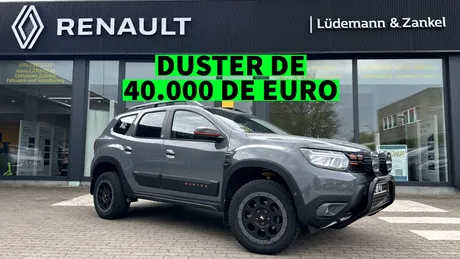 Dacia Duster accesorizată pentru off-road costă 42.800 de euro în Germania. Ce modificări a primit SUV-ul