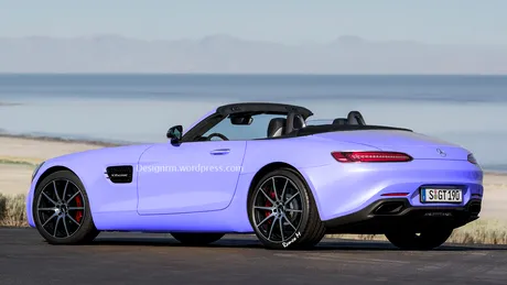 Cineva şi-a imaginat cum ar arăta un Mercedes AMG GT Cabrio