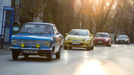 Istoria Opel cucereşte străzile Bucureştiului: Kadett şi caravana Astra