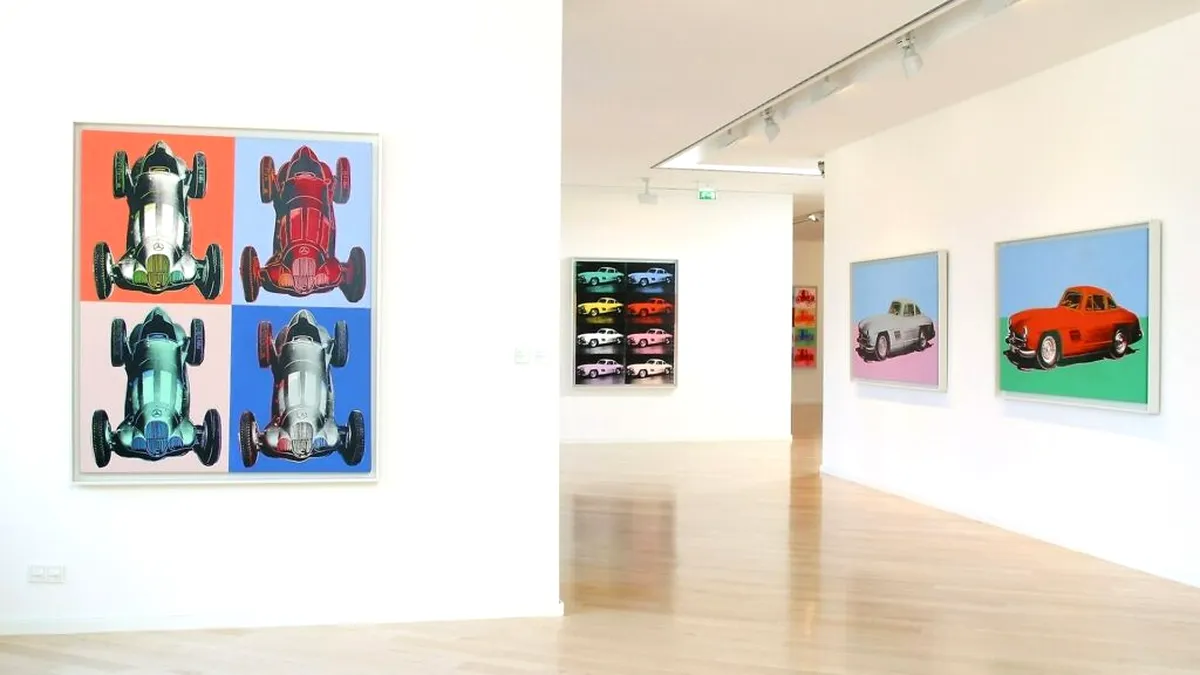 Colecția de artă Mercedes-Benz prezintă operele lui Andy Warhol în Los Angeles