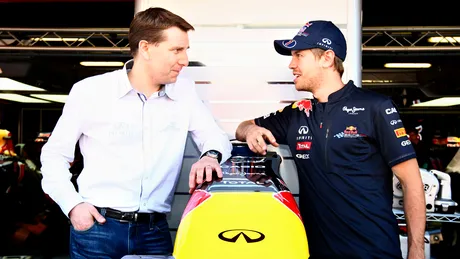 Sebastian Vettel este ambasadorul mărcii Infiniti