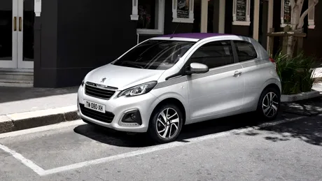 Peugeot 108: imagini şi informaţii oficiale cu noua citadină franceză. UPDATE