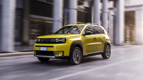 Fiat dezvăluie noi detalii despre Grande Panda electric. Autonomia maximă este de 320 km