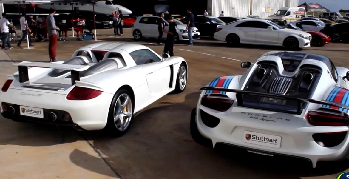 Dacă vrei să vezi diferenţa a 10 ani de super-Porsche, uită-te la clipul ăsta scurt