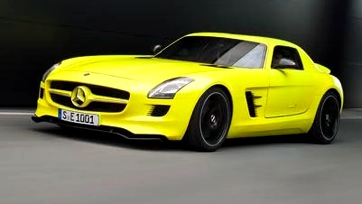 Primul prototip Mercedes SLS AMG E-Cell