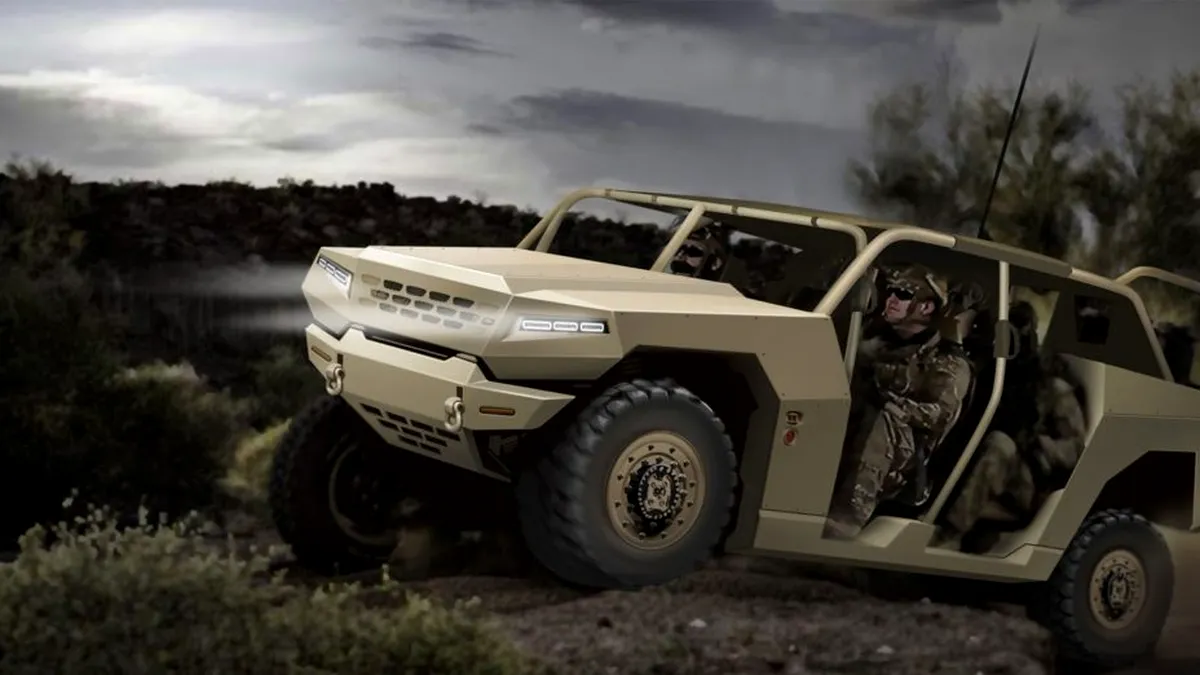 Kia a dezvăluit planurile pentru dezvoltarea unei noi platforme pentru vehicule militare