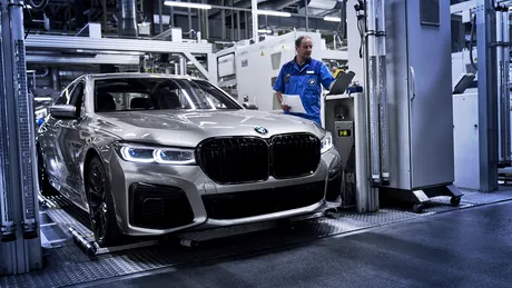 BMW a început producţia noului model Seria 7 - GALERIE FOTO