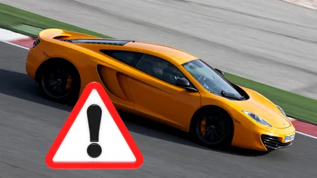 Probleme de fabricaţie pentru McLaren MP4-12C