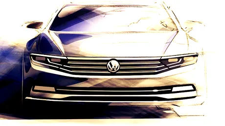 OFICIAL: cea de-a şasea generaţie VW Passat - primele imagini