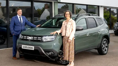 Succes și peste hotare: Dacia anunță că a vândut 100.000 de exemplare Duster în Marea Britanie