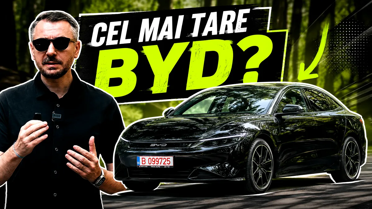 Video / BYD Seal facelift 2026 poate deveni una dintre surprizele anului 2026 pe piața electricelor