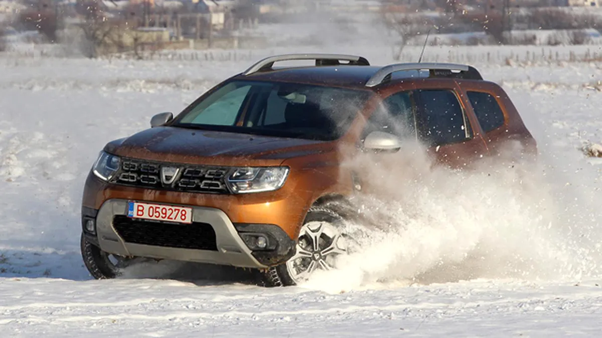 Te poate salva tracţiunea integrală în timpul iernii - VIDEO