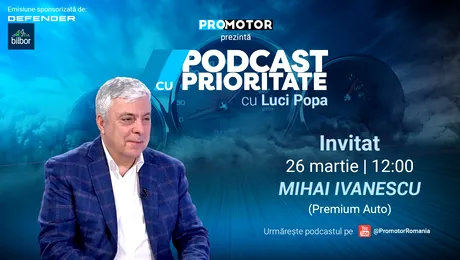 „Podcast cu Prioritate” #70 by ProMotor: Range Rover, inovație și lux – Discuție cu Mihai Ivănescu