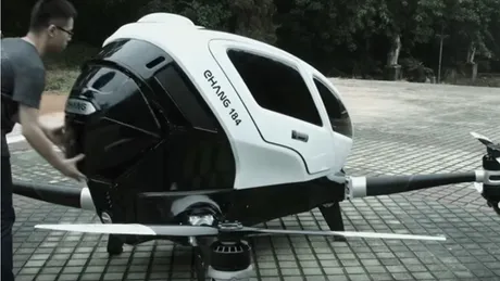 Oraşul care va avea primul serviciu de taxi asigurat de drone [VIDEO]