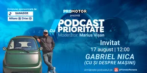 Gabriel Nica vine la „Podcast cu Prioritate” #110 by ProMotor. Cum schimbă mărcile chineze industria auto europeană
