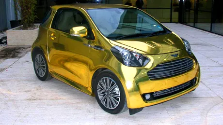 Aur pentru Aston Martin Cygnet