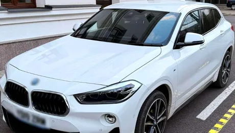 Un BMW declarat furat în Marea Britanie, a fost descoperit de polițiștii de frontieră în Suceava