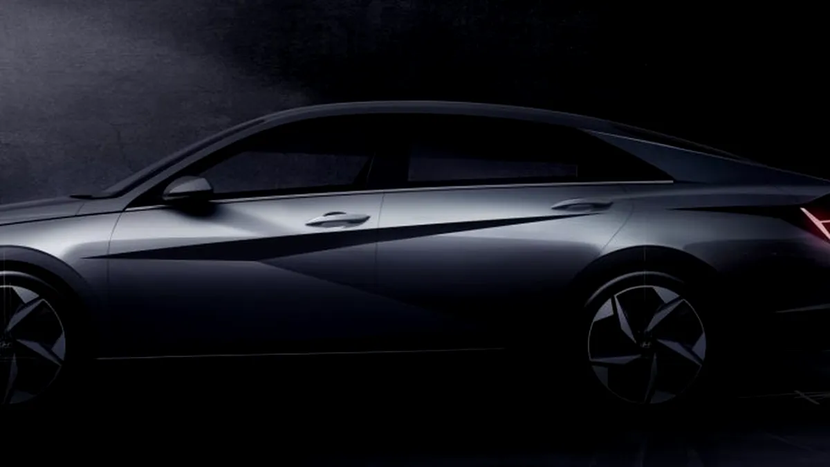 Noul Hyundai Elantra va fi prezentat săptămâna viitoare