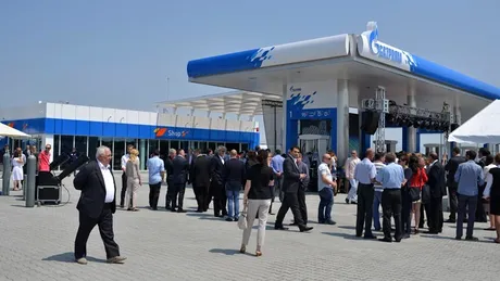 Gazprom deschide o nouă staţie de carburanţi pe Autostrada A1