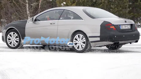 Mercedes S-Class Coupe - Imagini spion