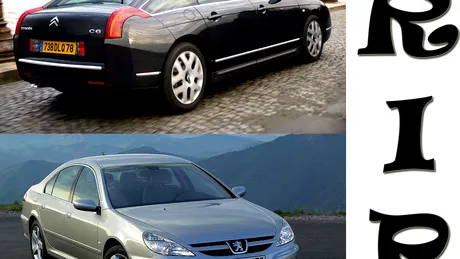 Citroen C6 şi Peugeot 607 fără urmaşi