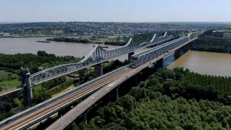 Reîncep lucrările de reabilitare ale Podului de la Cernavodă - VIDEO