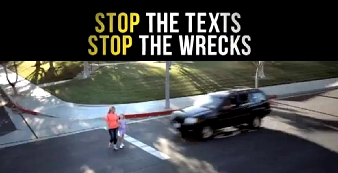 ”Designated texter” – o nouă campanie împotriva celor care dau sms-uri când sunt la volan