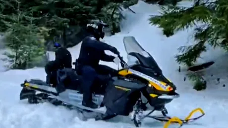 Video – Snowmobile moderne pentru Poliția de Frontieră Română. Investiție de peste 324.760 lei