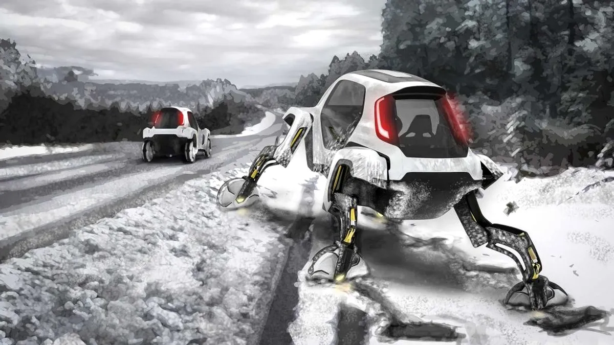 Transformers - Hyundai chiar intenționează să construiască o mașină-robot, care poate merge în picioare