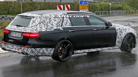 FOTO SPION. Noul Mercedes-AMG E63 a ieşit pe străzile din Germania 
