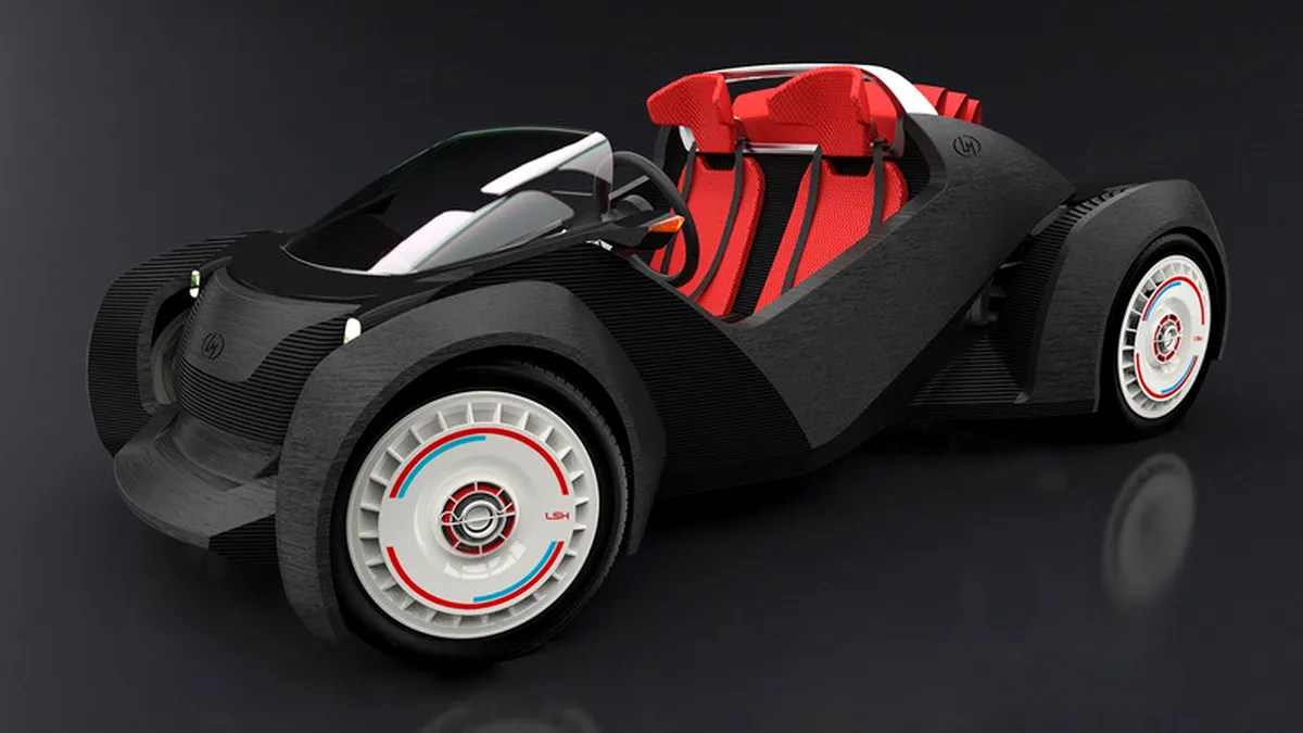 Local Motors Strati e prima maşină din istorie creată la o imprimantă 3D