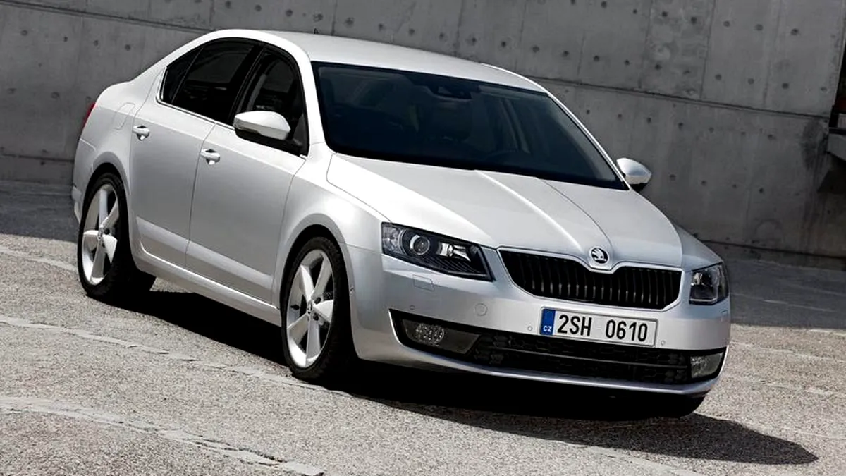 Preţurile noii Skoda Octavia III în România: de la 14.256 euro, TVA inclus