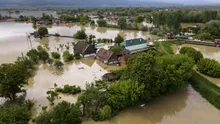 Pericol de inundații pe mai multe râuri. A fost emis cod portocaliu. Zonele afectate