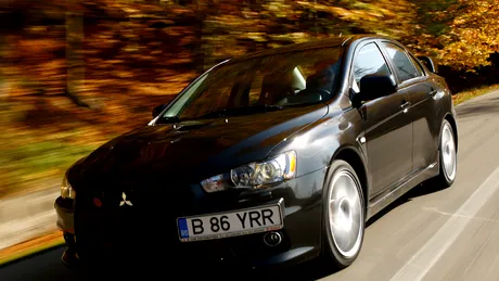 Mitsubishi Lancer Evolution - Test în RO