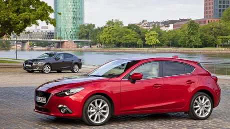 Noua Mazda3 are un preţ de pornire de 14.990 euro