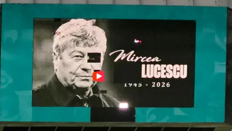 Chipul lui Mircea Lucescu, desfigurat pe tabela de la Arena Națională la FCSB - Oțelul. Rușine pentru primăria lui Ciucu