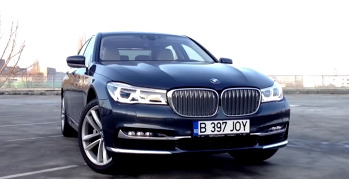 Cât de rapid este noul BMW 730d xDrive – VIDEO