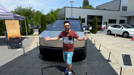 Tesla Cybertruck ajunge în România. Prezentarea mașinii electrice a momentului – VIDEO