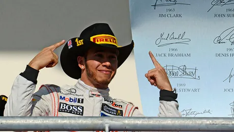Lewis Hamilton a câştigat Marele Premiu al Statelor Unite