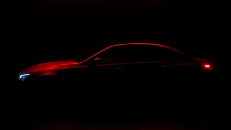 Mercedes publică o nouă imagine teaser cu AMG C63 înainte cu două zile de debutul oficial