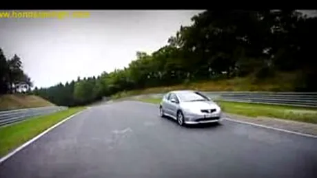 Honda Civic Type R la Nurburgring