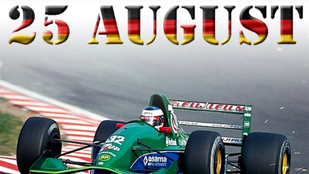 25 august în istoria automobilistică