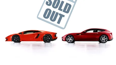 Sold Out: Ferrari FF şi Lamborghini Aventador