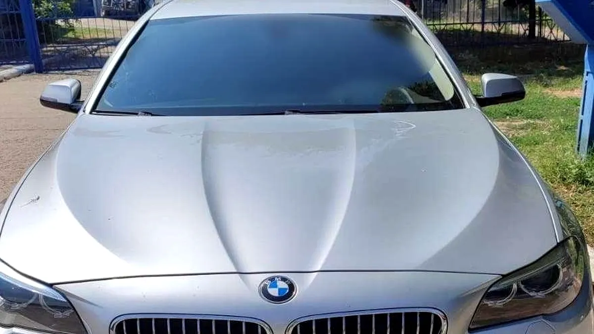 Surpriza pe care au avut-o polițiștii când au controlat portbagajul unui BMW care ieșea din România - VIDEO