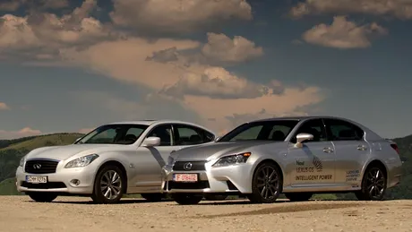 ALTER ECO, ALTE REGULI: Lexus GS450h vs Infiniti M35h