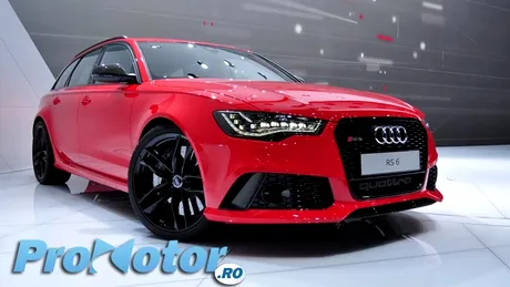 LIVE PROMOTOR: armata de ”RS”-uri din standul Audi de la Geneva 2013