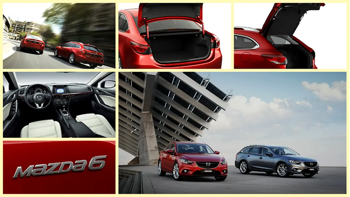Noua Mazda6: galerie foto cu peste 100 de imagini