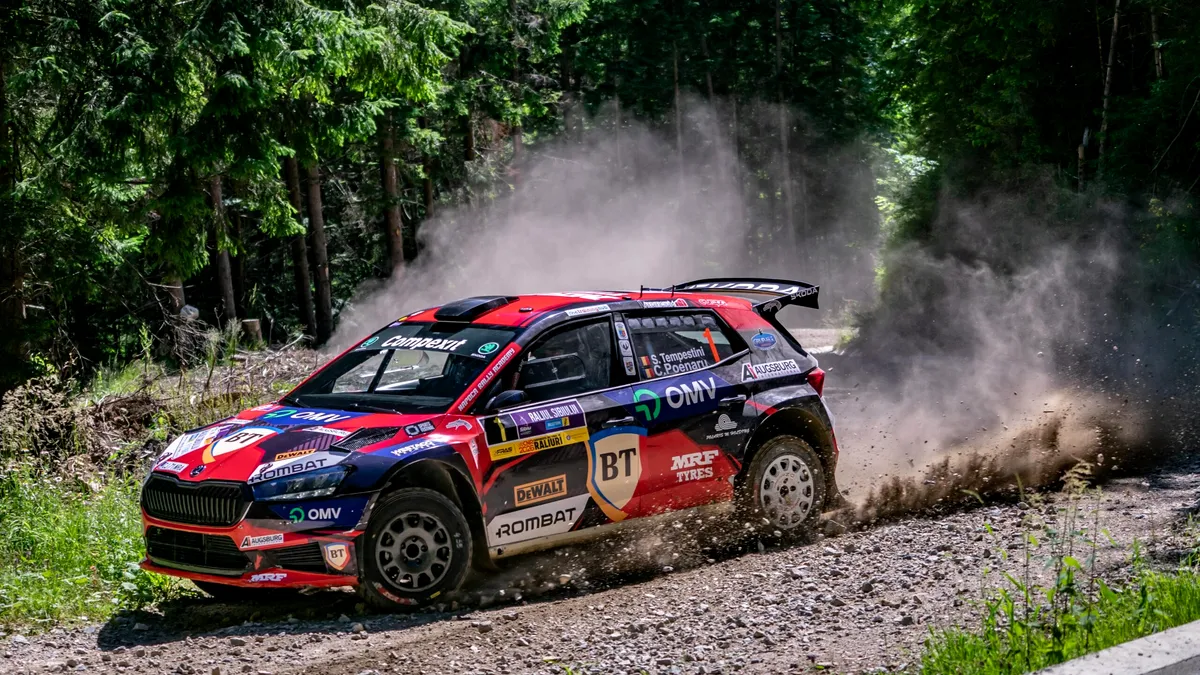 Simone Tempestini câștigă pentru a șaptea oară consecutiv Raliul Sibiului și se desprinde în fruntea campionatului